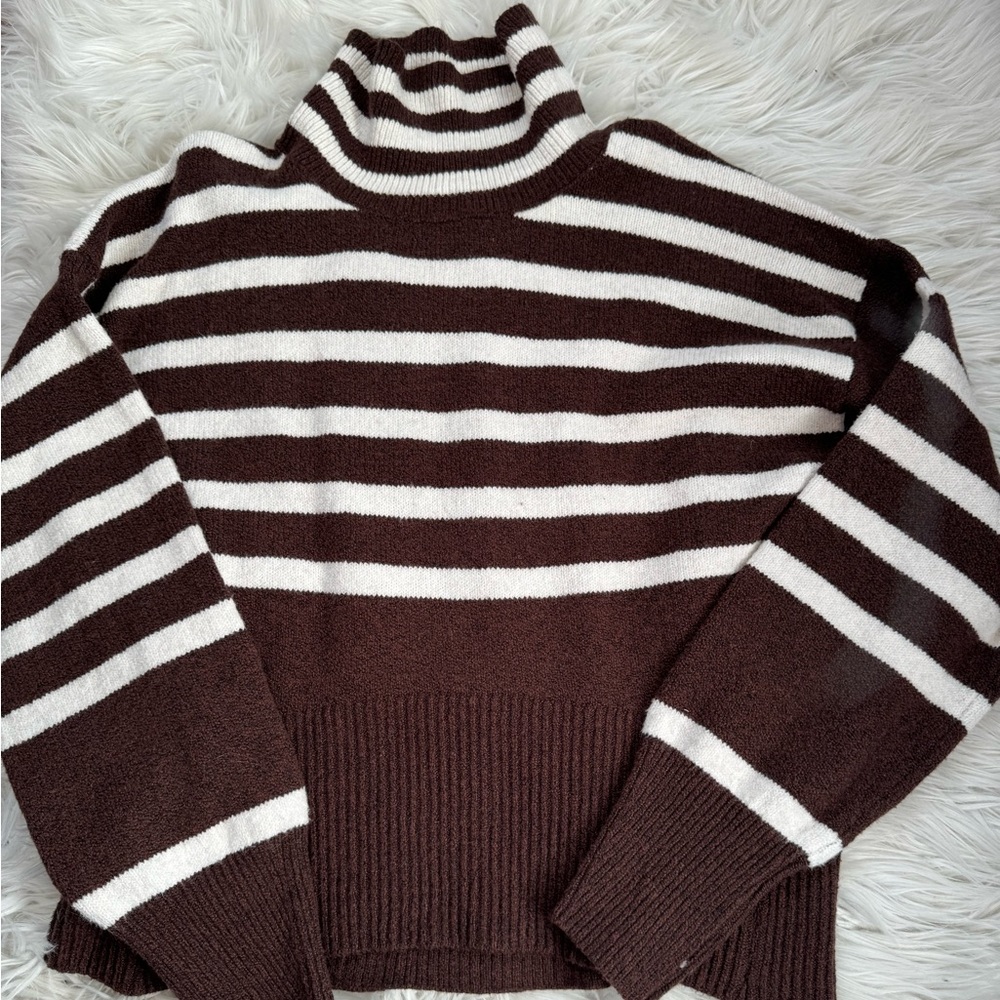 a new day (Target) Stripped Turtleneck